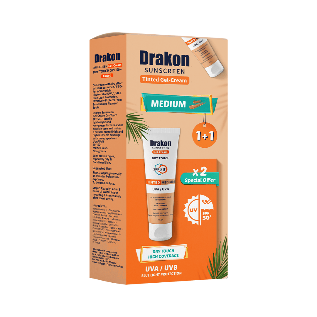 Drakon Tinted sunscreen Foundation (Medium shade) promo - Drakon