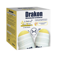 Drakon Whitening Roll-on Deodorant Hair Delaying C-Pulse 1+1