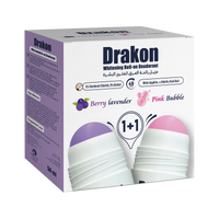 Drakon roll on Berry Lavender + Pink Bubble