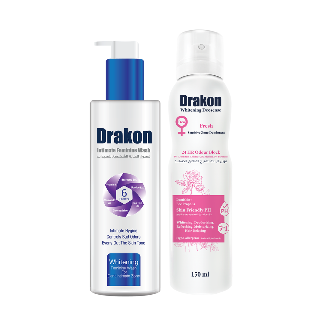 Drakon Intimate wash + Deosense Fresh Spray