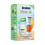 Load image into Gallery viewer, Drakon® promopack ( Sunscreen Gel-Cream SPF 50 +Drakon whitening Roll on Passion Peak) - Cosmoshop
