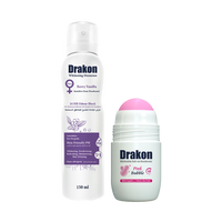 Drakon Deosense Berry Spray & Whitening Roll-on Pack