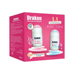 Load image into Gallery viewer, Drakon® promopack Drakon whitening Roll on Pink Bubble + Lollipop candy Free - Drakon
