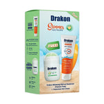 تحميل الصورة إلى عارض المعرض، Drakon® promopack ( Sunscreen Gel - Cream SPF 50 +Drakon whitening Roll on Passion Peak) - Drakon
