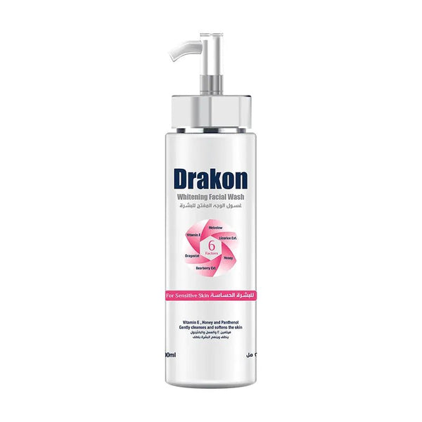 Drakon® Whitening Facial Cleanser With Pump Sensitive skin - Drakon