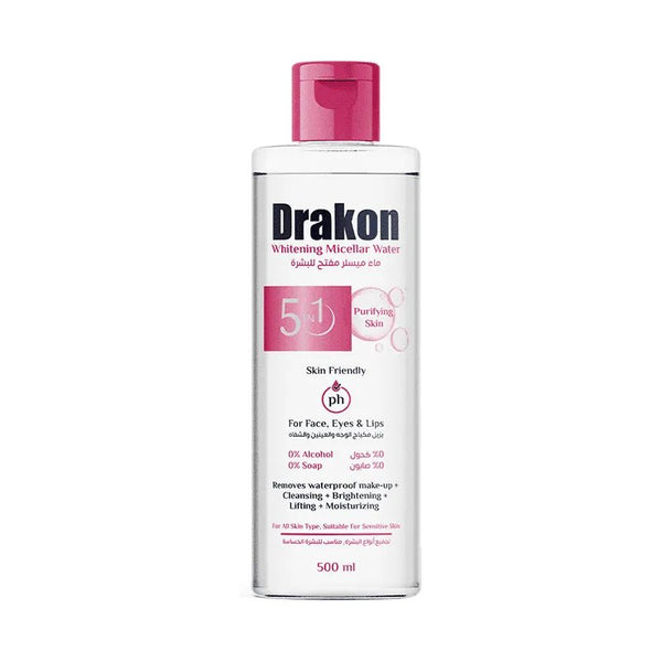 Drakon® Whitening Micellar Water 500 ML - Drakon